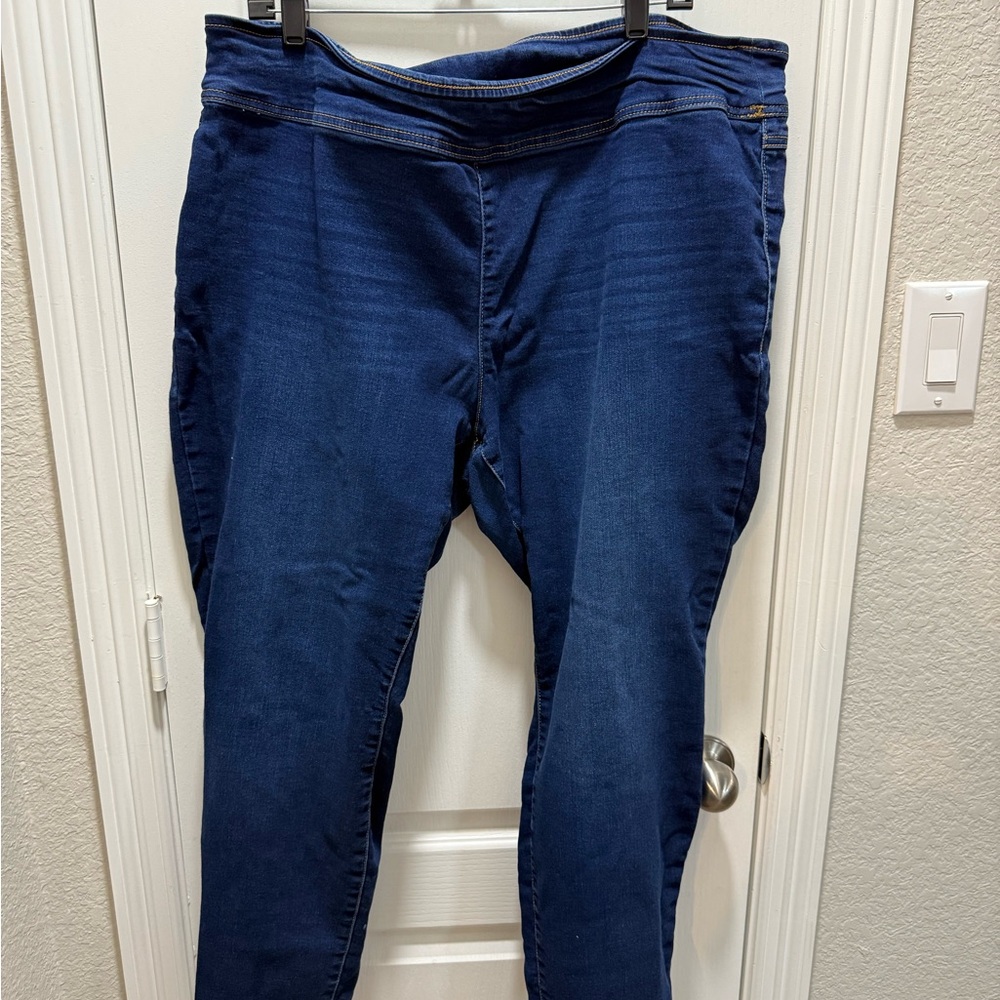 INC International Concepts Dark Blue Jeggings